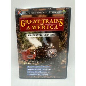 Great Trains Of America Digital Collectors Edition Goldhill DVD 2000 Documentary